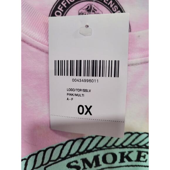 Smokey the Bear Forever 21 Tie Dye Women's T-Shirt Plus Size 0X #16 - Picture 3 of 5